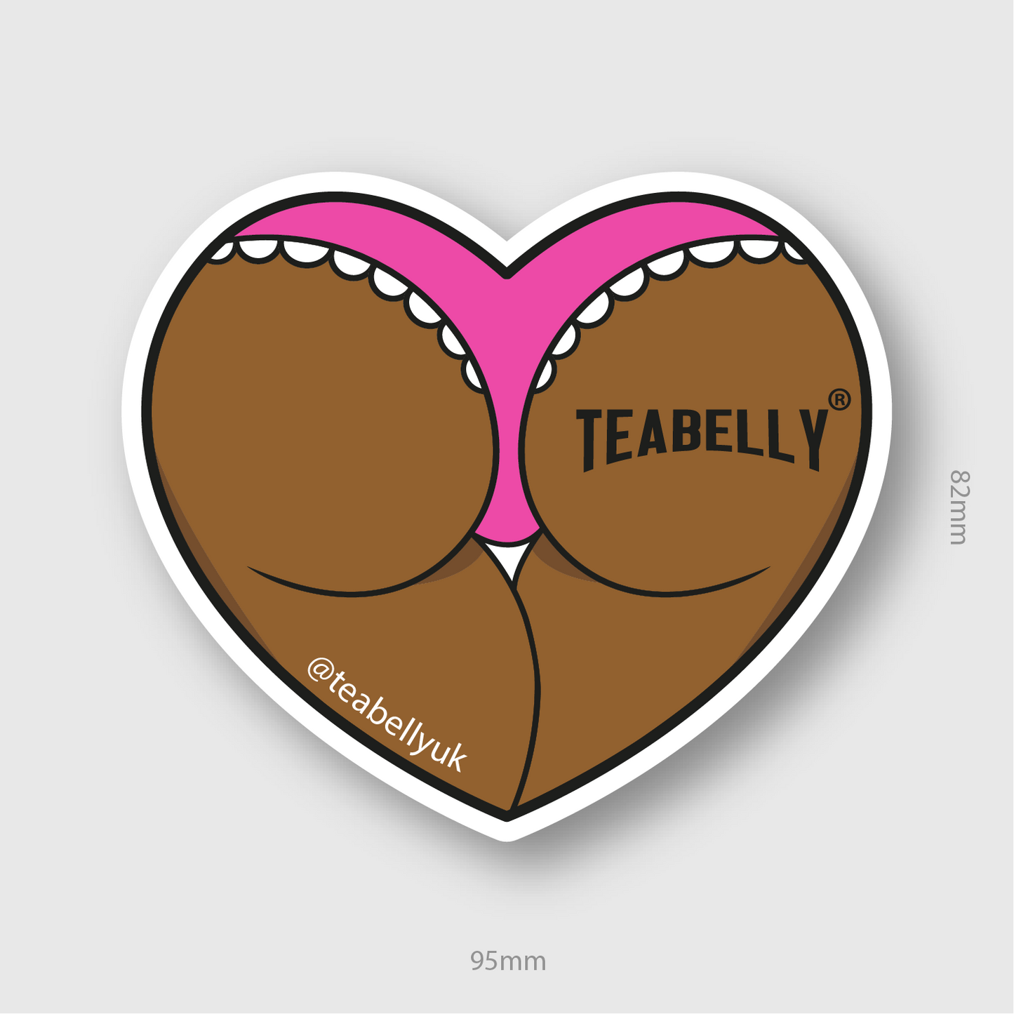 Cheeky Sticker