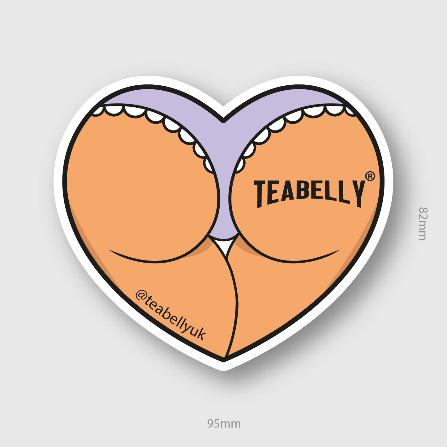Cheeky Sticker