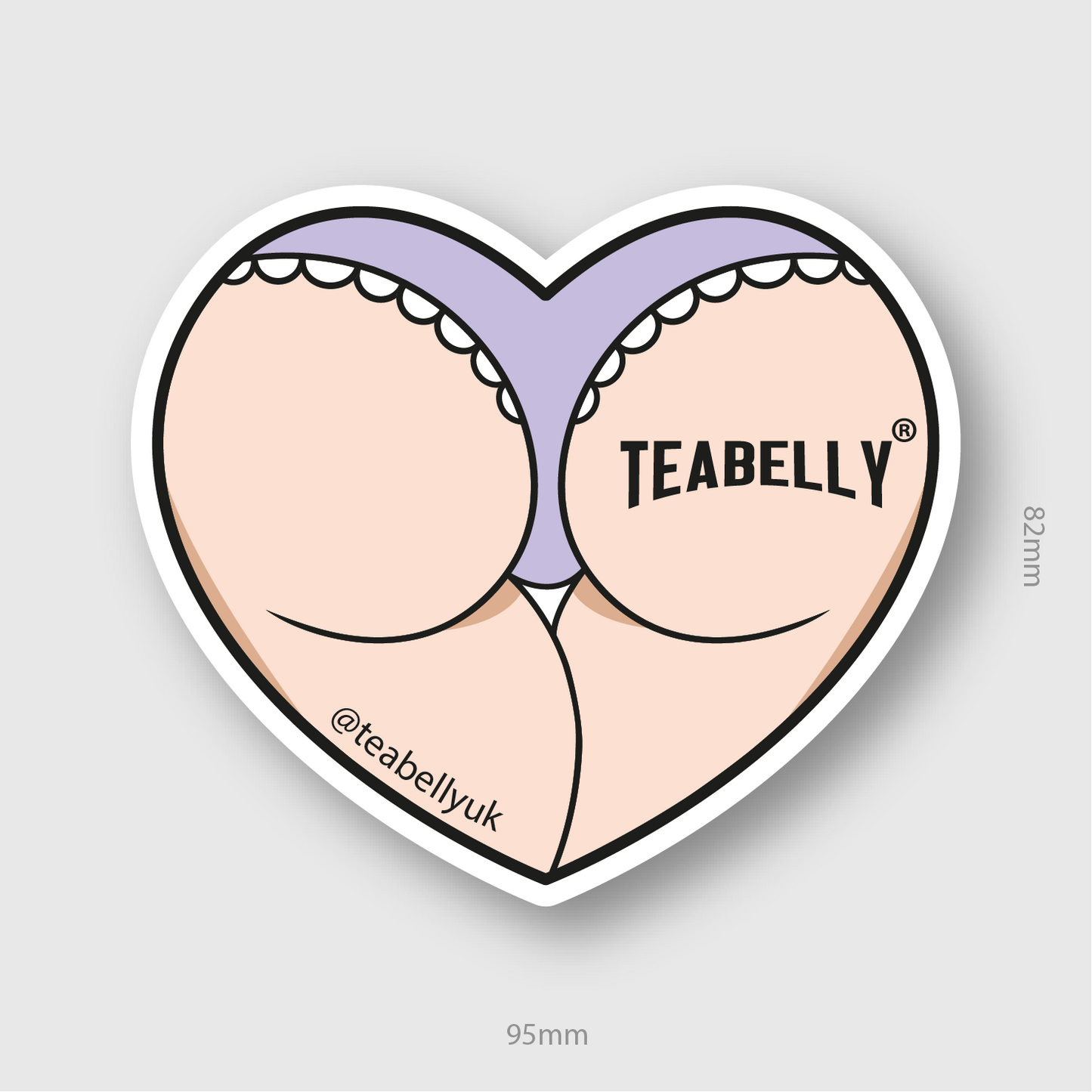 Cheeky Sticker
