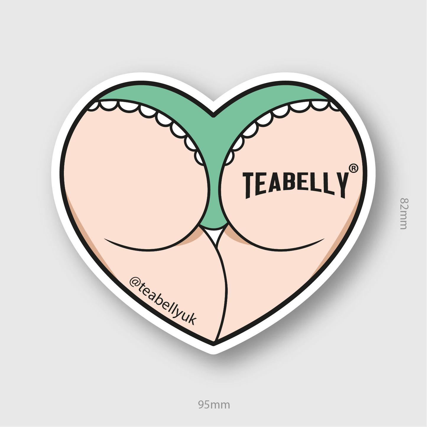 Cheeky Sticker